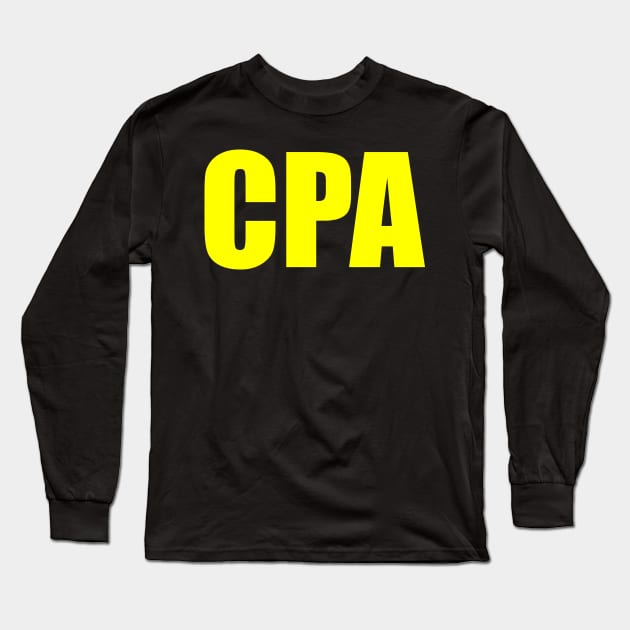 CPA Long Sleeve T-Shirt by Flippin' Sweet Gear